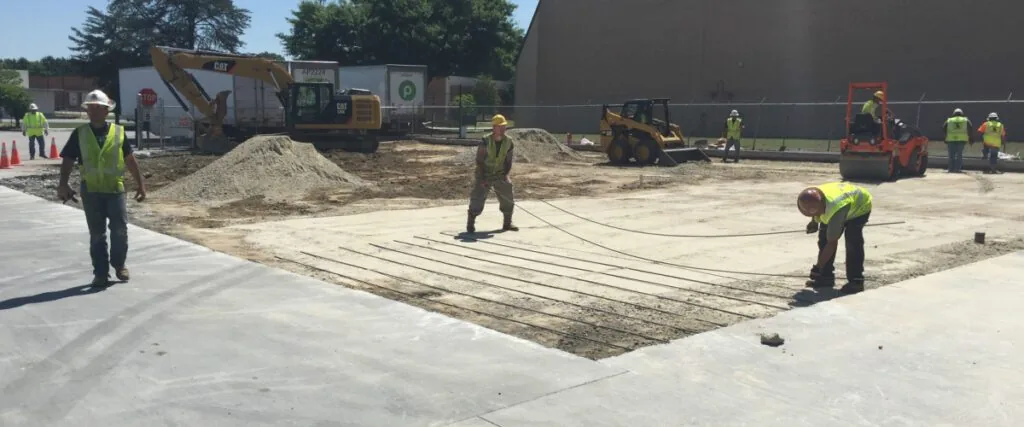 Concrete paving contractors from National Pavement Partners