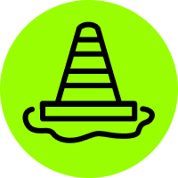 patching and pothole repair icon