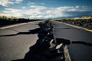 Large-scale pavement infrastructure repair project