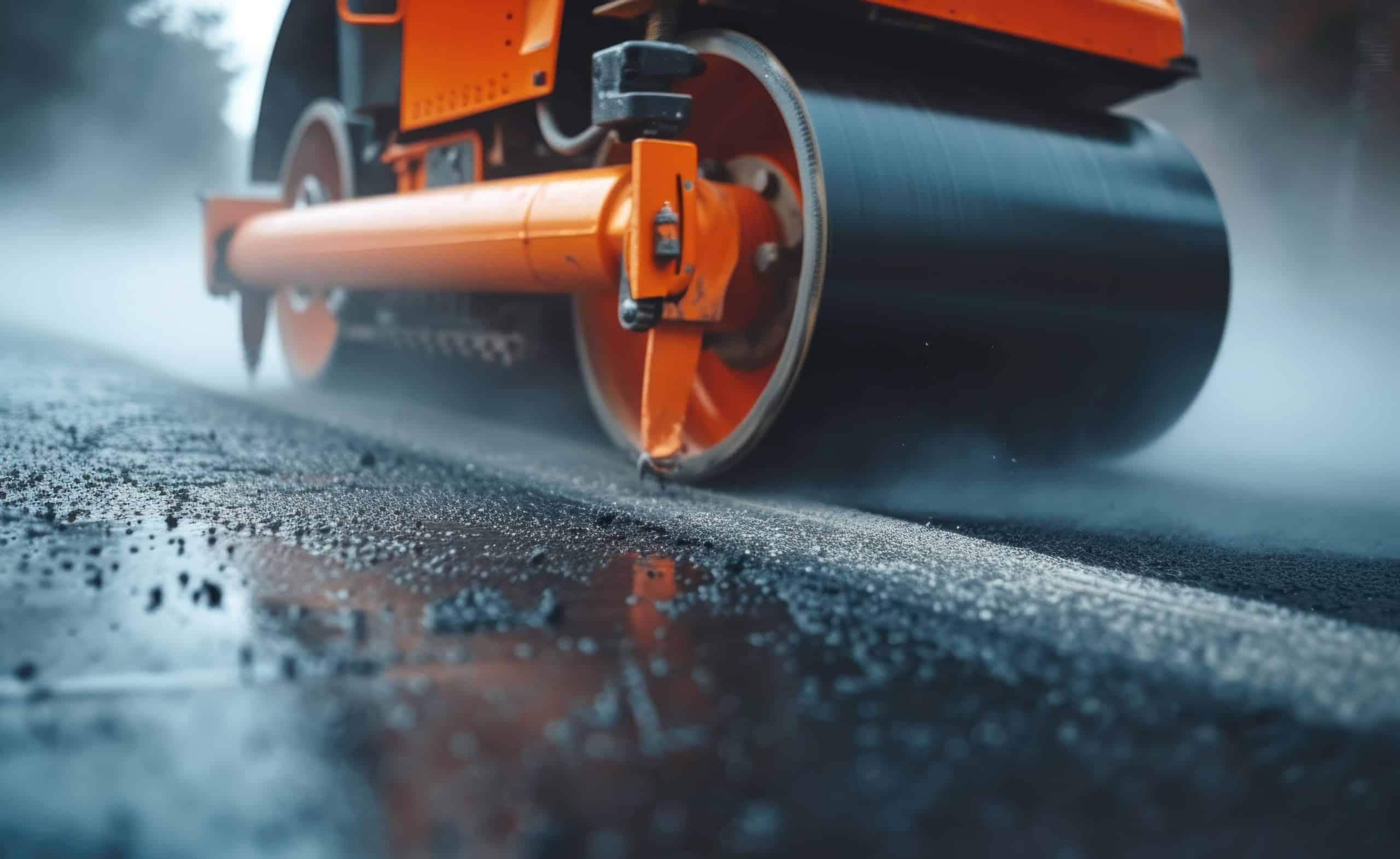 asphalt paving machine