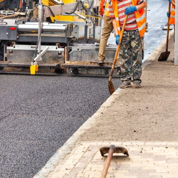 National Paving Partners lays new asphalt