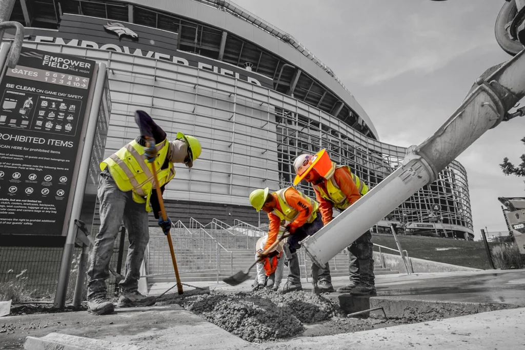 custom concrete finishes