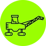 asphalt milling icon