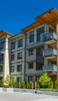 Condominium parking lot