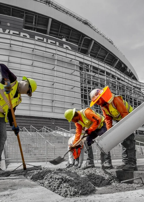 custom concrete finishes