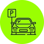Parking lot repair logo